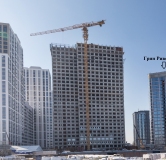 Ход строительства дома № 4 Башня в ЖК Green River (Грин Ривер) -