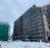 Ход строительства дома 76, корпус 2 в ЖК Заман -