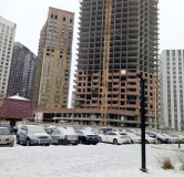 Ход строительства дома №2 (3 этап) в ЖК Ранвэй (Runway) -