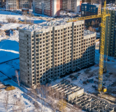 Ход строительства дома 4 в ЖК Гренландия -