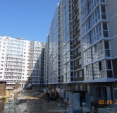 Ход строительства дома №9 блок-секции 1,2 в Микрорайон Европейский -