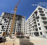 Ход строительства дома 1 в ЖК Статный -
