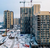 Ход строительства дома 96 в ЖК Живи! в Рыбацком -