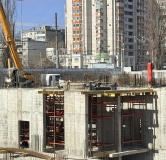 Ход строительства дома 19, секции 1-3 (1 этап) в ЖК Притяжение -