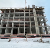 Ход строительства дома 1 в ЖК Графит (Grafit) -