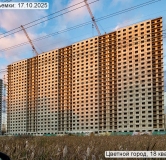 Ход строительства дома 132, корпус 220.1 в ЖК Цветной Город -