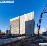 Ход строительства дома Корпус 1.2 в ЖК Морская Миля -