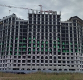 Ход строительства дома 1 в ЖК Крылья -