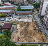 Ход строительства дома 1 в ЖК Башни Дзен -