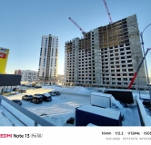 Ход строительства дома 2 в ЖК Рассвет -