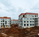 Ход строительства дома 1.1 в ЖК Рязанка Грин -