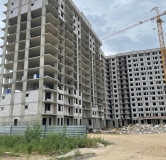 Ход строительства дома 30 в ЖК Левобережный -
