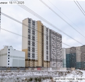 Ход строительства дома 15, корпус 347.1 в ЖК Цветной Город -