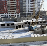 Ход строительства дома 10в, поз.3 в ЖК Ю -