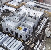 Ход строительства дома 2 в ЖК Дебют -