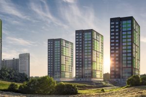 Четыре высотки ввели в эксплуатацию в январе 2021 года в Нижнем Новгороде