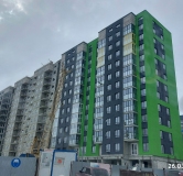 Ход строительства дома 77 в ЖК Радужные дворы -