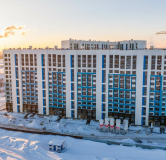 Ход строительства дома 1 в ЖК Самоцветы -