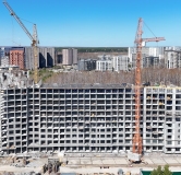 Ход строительства дома 25, корпус 1 в ЖК Хито -