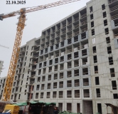 Ход строительства дома 11.2 в ЖК Солнечный (Эталон) -