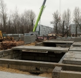 Ход строительства дома 13 в ЖК По ул. Рудничная -