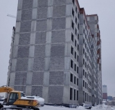 Ход строительства дома № 1492 (ГП-3) в ЖК Мятный -