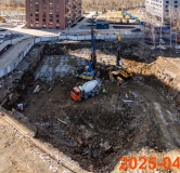 Ход строительства дома корпус 6 в ЖК Утес -
