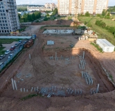 Ход строительства дома 8.2 в ЖК Остров на Норильской -