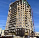 Ход строительства дома 1 в ЖК Автограф -