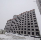 Ход строительства дома № 1492 (ГП-3) в ЖК Мятный -
