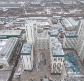 Ход строительства дома № 1 в Прогресс-кварталы Перемены -