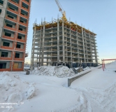 Ход строительства дома 39, секция С3 в ЖК Три Девятых -