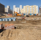 Ход строительства дома 5.3.2 в ЖК Окла -