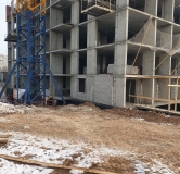 Ход строительства дома Литер 17 в ЖК Йондоз -