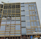 Ход строительства дома литер 1 в ЖК Эльбрус -