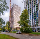 Ход строительства дома 4 в ЖК Eco Life Весна -