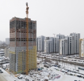 Ход строительства дома 1 в ЖК Шарташ Парк -