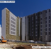 Ход строительства дома 15, корпус 347.1 в ЖК Цветной Город -