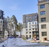 Ход строительства дома 4-2 в ЖК Лес -