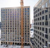 Ход строительства дома Процветающий (ГП-21) в Микрорайон Домашний -