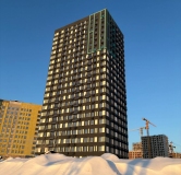 Ход строительства дома 1.1 в ЖК Progress Академический -