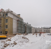 Ход строительства дома 5, корпус 4.1 в ЖК Дворцовый Фасад -