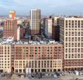 Ход строительства дома 19/1 в ЖК 19/56. Кварталы Телецентра -