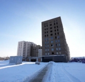 Ход строительства дома 1-4 в ЖК Зеленый Город -