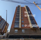 Ход строительства дома 83, секция 1 в ЖК Свои Вместе -