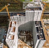 Ход строительства дома 1 в ЖК Толк Академический -