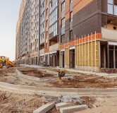 Ход строительства дома № 1, литер 1 в ЖК Образцово -