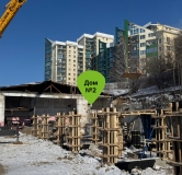 Ход строительства дома 2 в ЖК На Кузьмихе -