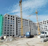 Ход строительства дома 3 в ЖК Аквамарин -