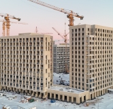 Ход строительства дома Процветающий (ГП-21) в Микрорайон Домашний -